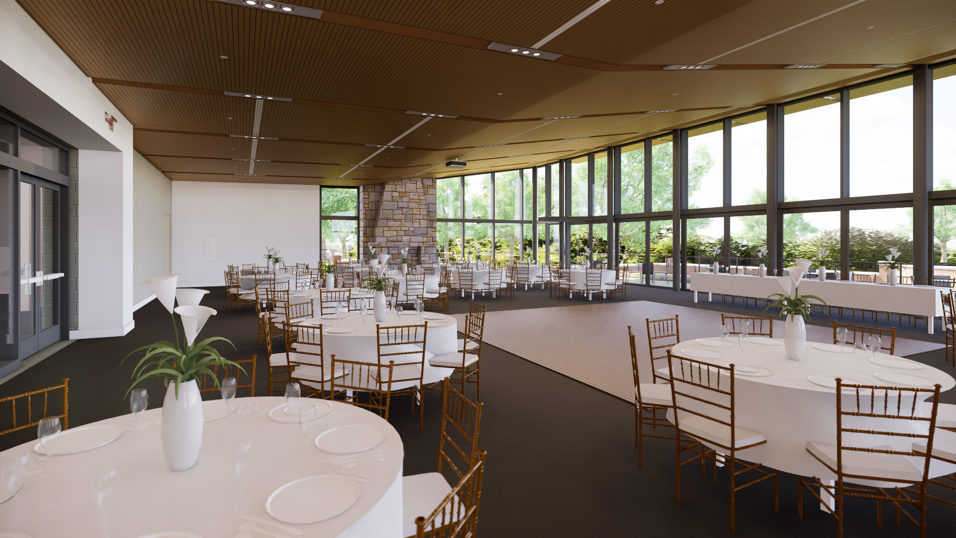 The Garden Room Interior Rendering