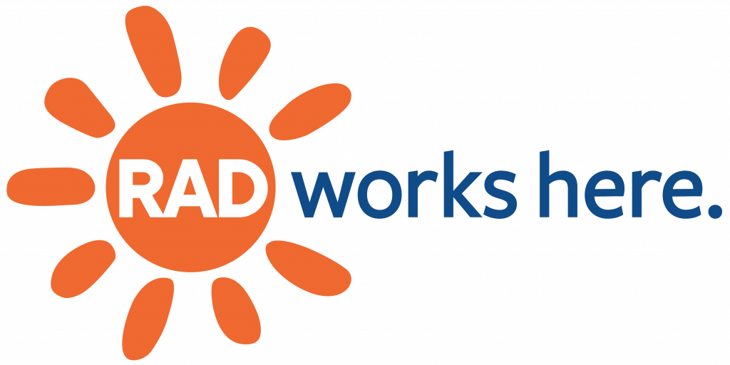 RAD works here logo