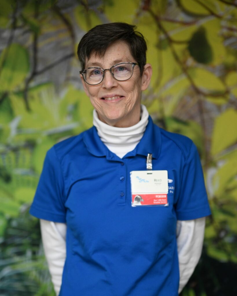 Reed - 2022 Volunteer of the Year at the National Aviary