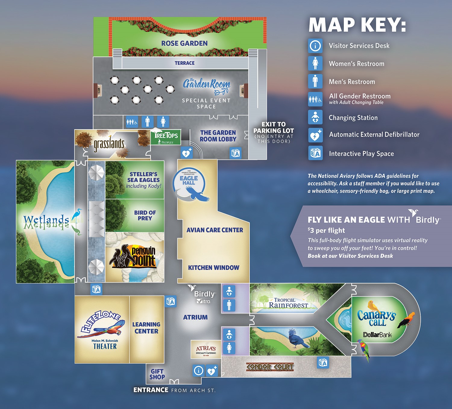 Accessibility National Aviary