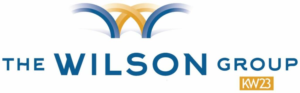The Wilson Group logo in blue and yellow font.
