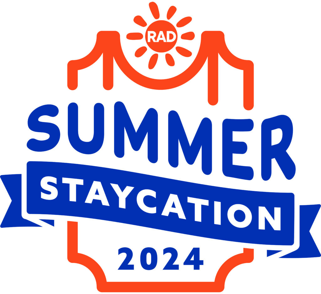 RAD Pass Summer Staycation 2024 Logo