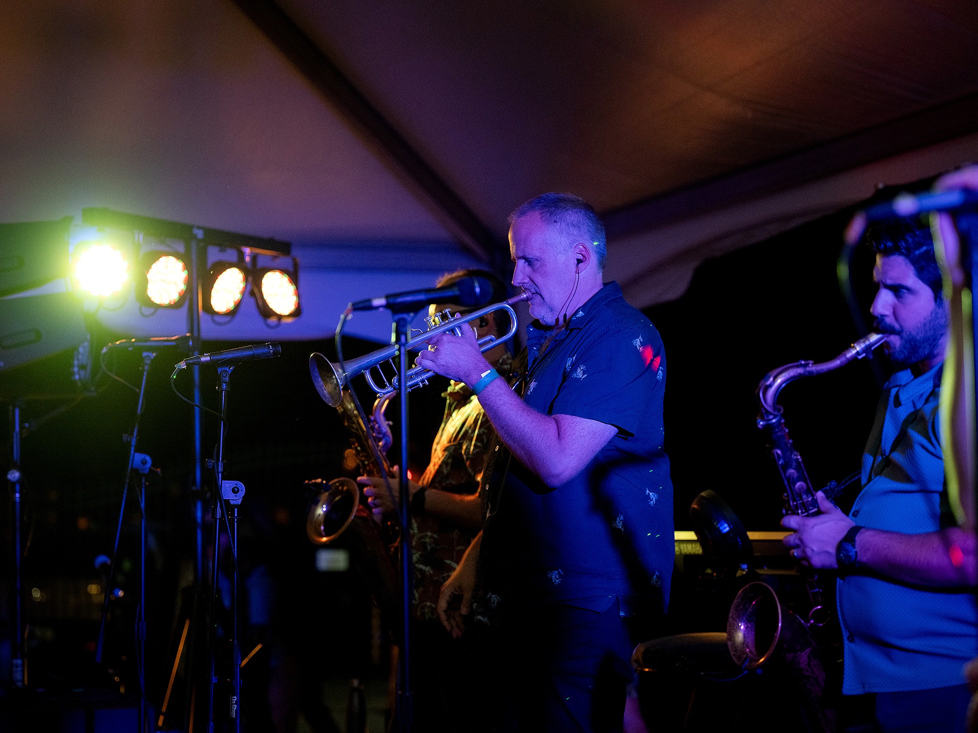 No Bad JuJu horns section